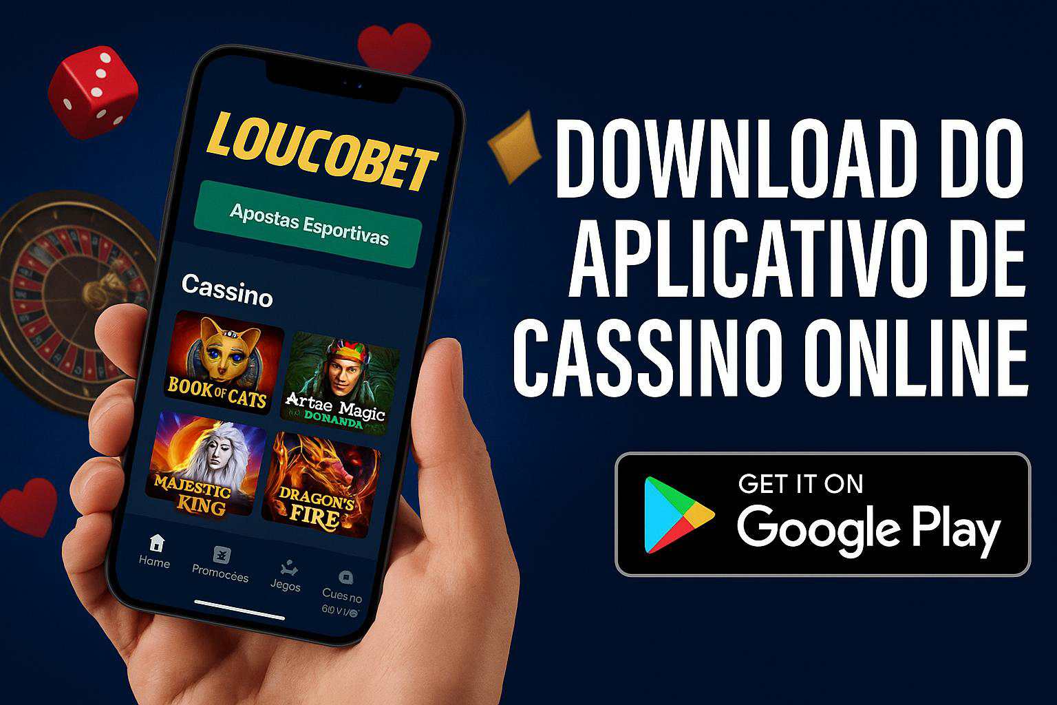 Baixar o LOUCOBET Cassino App