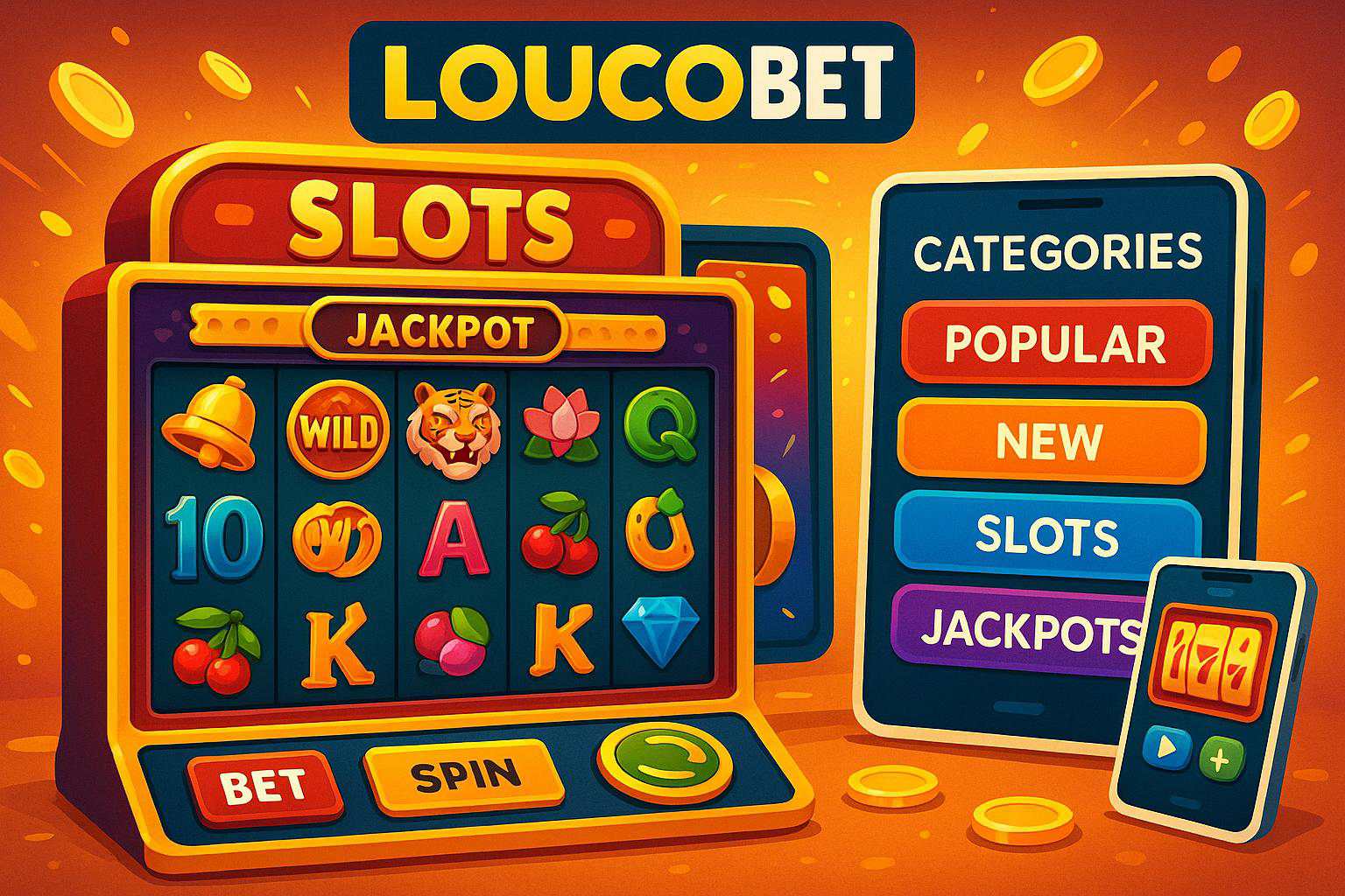 Jogos de Slot no Casino Online LOUCOBET  