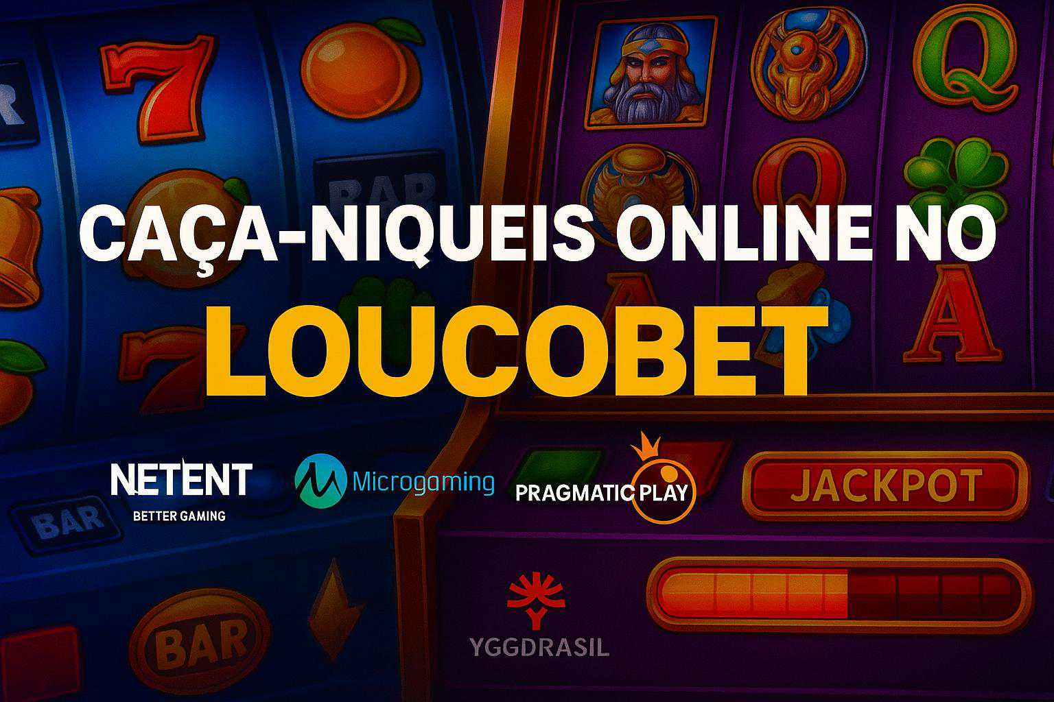 Explore o mundo das slot machines no LOUCOBET Casino